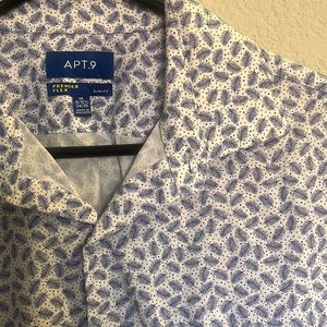APT9 Feather Dress Shirt